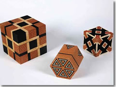 Many intarsia artists in town, like the Stinga, now do souvenir pieces in modern, bold patterns.