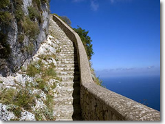 A trail on Capri