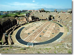 l"anfiteatro romano di Capua