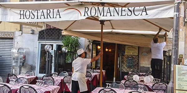 Hostaria Romanesca Restaurant in Rome