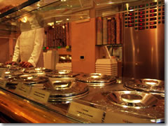 San Crispino ice cream parlor in Rome
