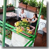 The balcony at Hotel Colors