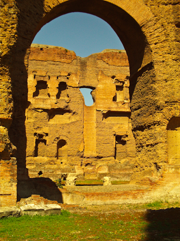 Arches at the Baths of Caracalla