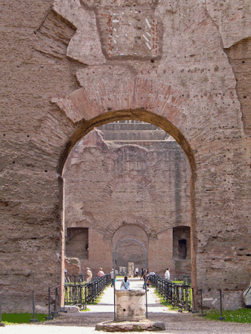 Baths of Caracalla tepidarium