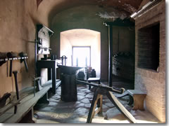 Castel Sant'Angelo now houses museum exhibits and tempeorary shows