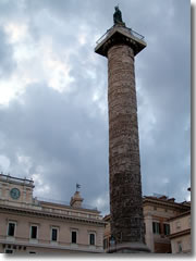 Column of Marco Aurelio in Rome