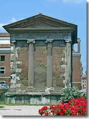 The Tempio di Portuno in Rome's Foro Boario