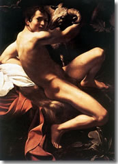 Caravaggio's "Il Giovane San Giovanni Batttista" in Rome's Galleria Doria-Pamphili