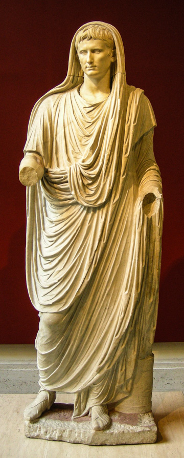 Augustus as Pontifex Maximus, late 1st century AD