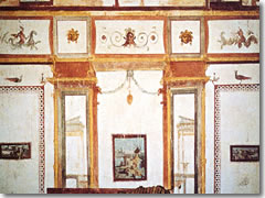 Frescoes in Nero's Domus Aurea