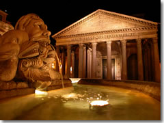 The Pantheon in Rome.