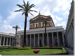 The church of San Paolo Fuori Le Mura (St, Paul Without the Walls)