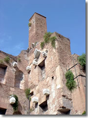 Unaltered remains of the Baths of Diocletain accessible via the sacristy museum inside Rome's church of Santa Maria degli Angeli. (Photo by Lalupa) http://commons.wikimedia.org/wiki/File:Castro_Pretorio_-_Terme_Diocleziano_a_santa_Maria_degli_Angeli_00864.JPG