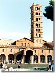The church of Santa Maria in Cosmedin, Rome