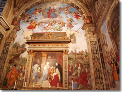 The frescoes by Filippino Lippi in Rome's Santa Maria sopra Minerva