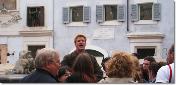 A guided tour of Rome