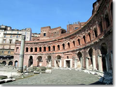 Trajan's Markets, the world's first multi-sotry shopping mall.