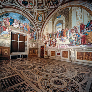Vatican's Apartments of Leo X—the 