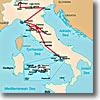 Italy itineraries