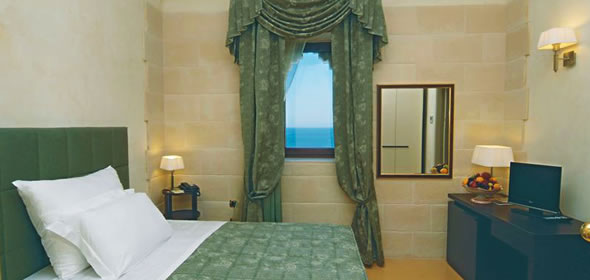 A room at the Hotel Domus Mariae and spa