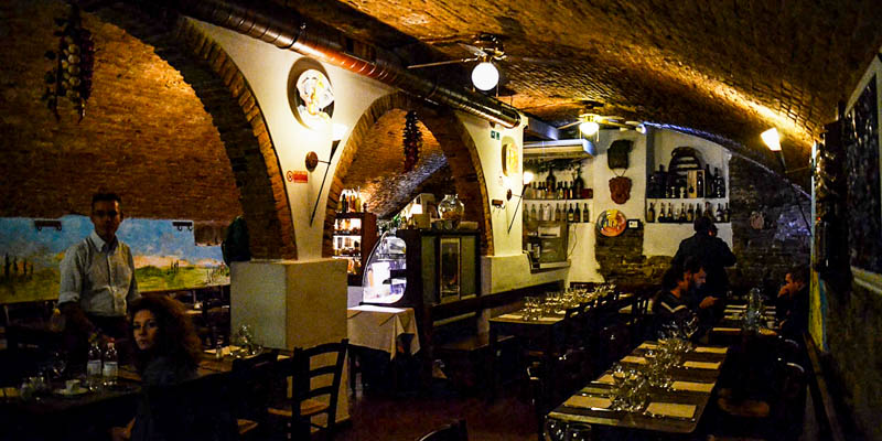 Il Cantinone del Gallo Nero restaurant in Florence, Italy. (Photo courtesy of Il Cantinone)