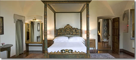A room at the Hotel Torre di Bellosguardo, Florence