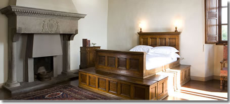 A room at the Hotel Torre di Bellosguardo, Florence