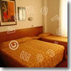 A room in the Hotel Nuova Italia in Florence, Italy