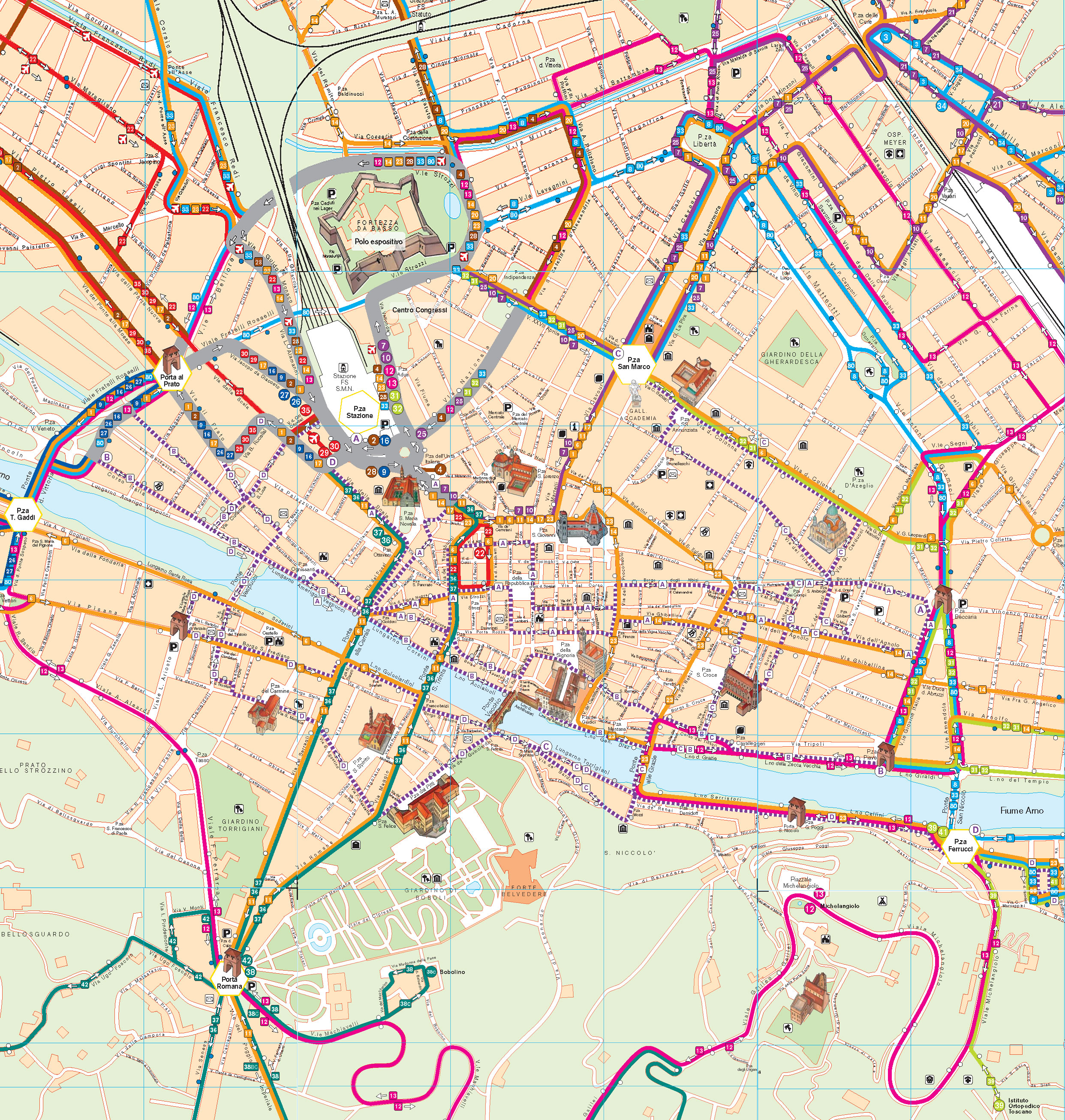 Map Of Florence