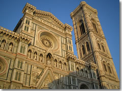La facciata del Duomo di Firenze