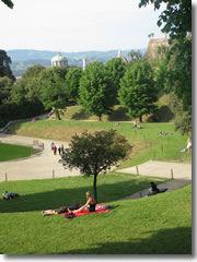 The Boboli Gardens at the Palazzo Pitti in Florence
