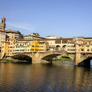 The Ponte Vecchio (Old Bridge) in Florence