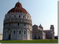 Pisa's Campo dei Miracoli, or "Field of Miracles" (aka the Piazza del Duomo).