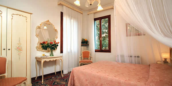 A room at the Hotel Bernardi-Semenzato, Venice