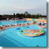 Two of the pools at Camping Marina di Venezia, Punta Sabbioni, Venice