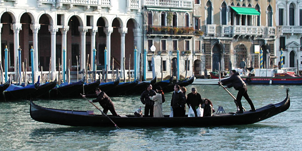 Traghetto da parada, canale grande, venezia