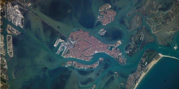 Venice satellite photograph