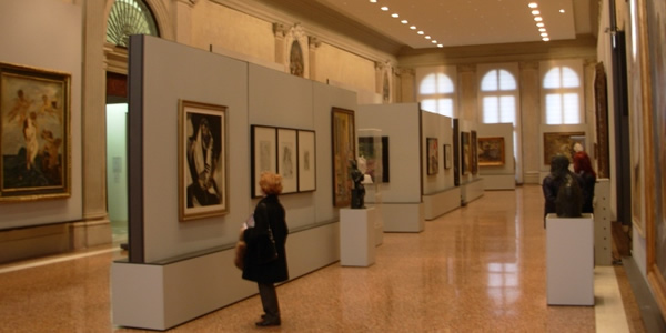 The Modern Art Gallery in Venice's Ca' Pesaro