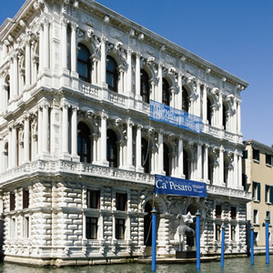 The Ca' Pesaro in Venice