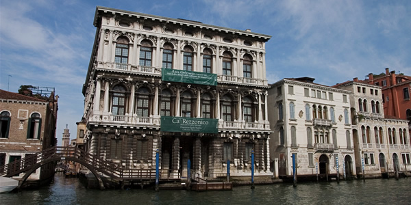 The Ca' Rezzonico in Venice