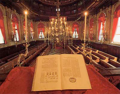 The Scola Levantina, a Sephardic synagogue built in 1541 in the Jewish Ghetto of Venice.