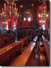 The Scola Levantina, a Sephardic synagogue built in 1541 in the Jewish Ghetto of Venice.