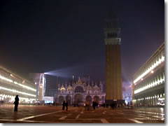 Piazza San Marco at night