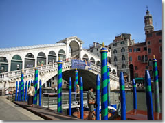 The Rialto Bridge in Venice